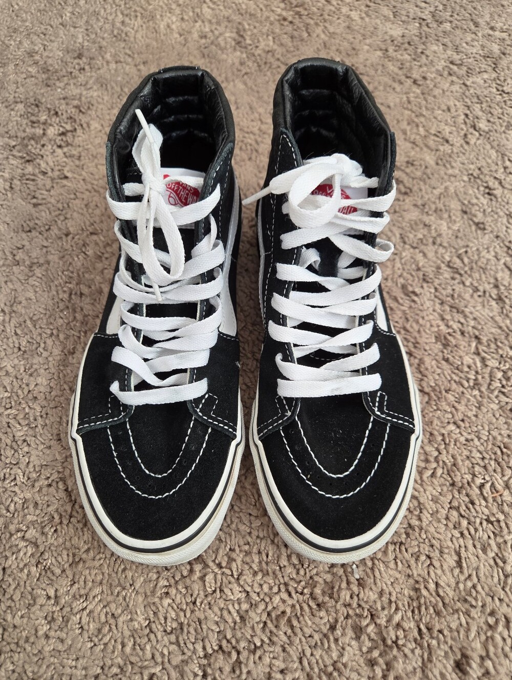 Vans Sk8-Hi Classic Black & White High-Top Sneakers
